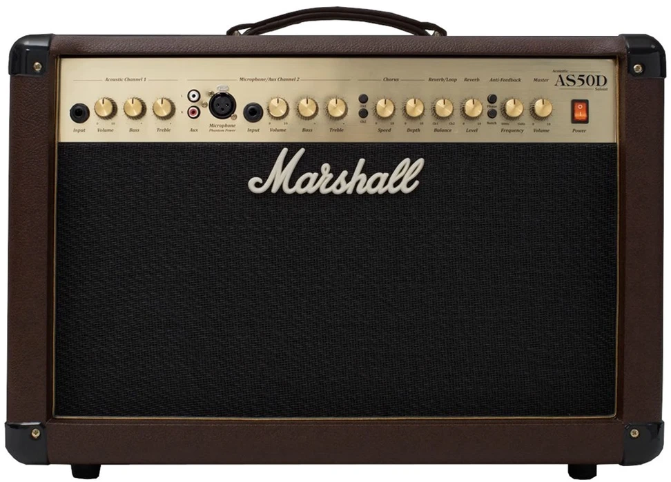 Akustinės gitaros stiprintuvas Marshall AS50DV