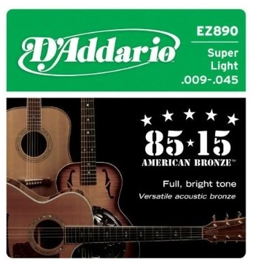 D'Addario EZ890 - acoustic guitar strings (09-45)