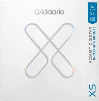 Stygos akustinei gitarai D'Addario XSAPB1253 Phosphor bronze