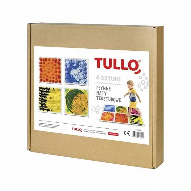 AM Tullo TULLO 701 Sensorinis kelias - sensorinės plokštelės su tekstūruotu skysčiu 4 vnt.