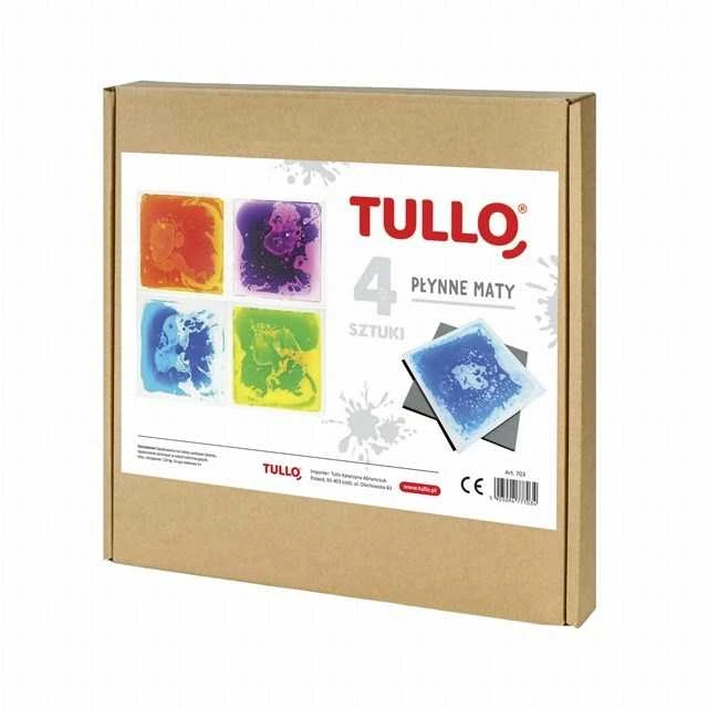 AM Tullo TULLO 703 Sensory Path - Sensorinės skysčių plokštelės 30 cm 4 vnt.
