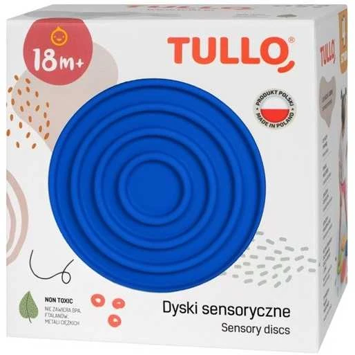 AM Tullo TULLO 615 Sensoriniai diskai įvairių tekstūrų - 4 vnt.