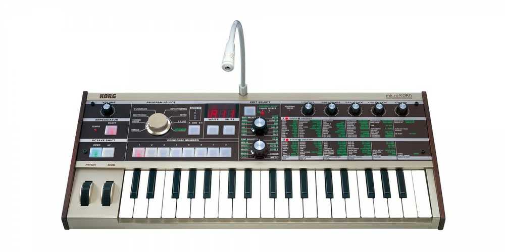 Korg microKORG Analoginis sintezatorius 37 pilka