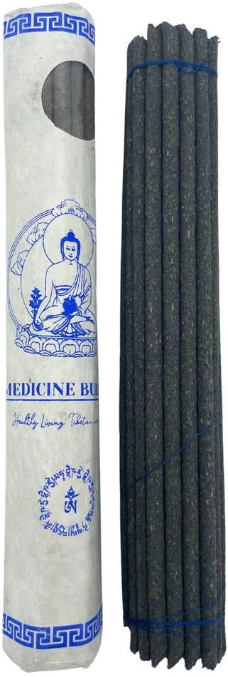 Ancient Wisdom Kvepiančių Lazdelių Rinkinys - Premium Tibeto Medicinos Buda 30 Rankų Ruoštų Lazdelių 20 cm