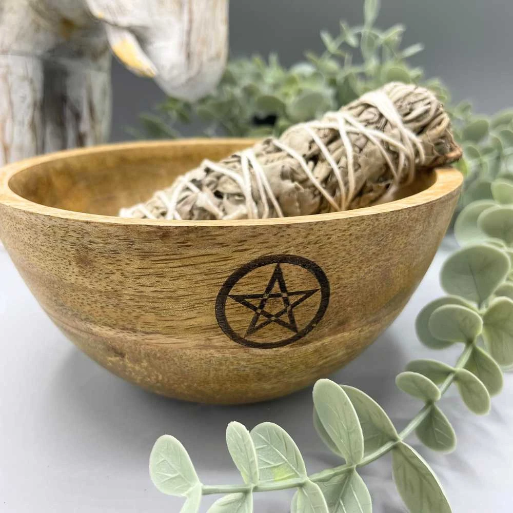 Ancient Wisdom Ritualinė Dubuo - Senovės Išminties Pentagramas 14x7 cm