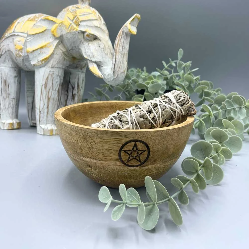 Ancient Wisdom Ritualinė Dubuo - Senovės Išminties Pentagramas 14x7 cm