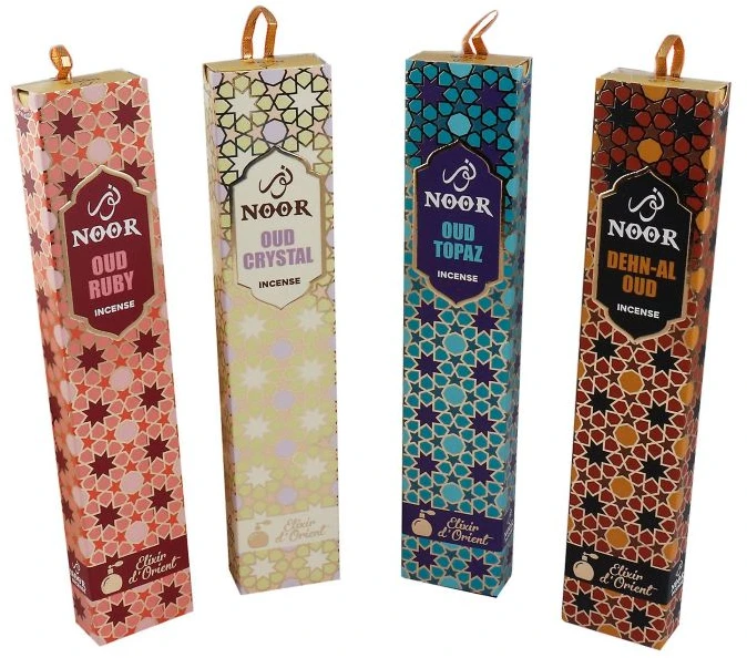 Ancient Wisdom Noor Crystal Oud prabangūs rytietiški smilkalai namams, 15 g