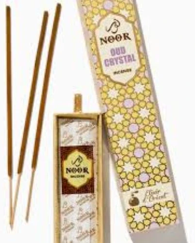 Ancient Wisdom Noor Crystal Oud prabangūs rytietiški smilkalai namams, 15 g