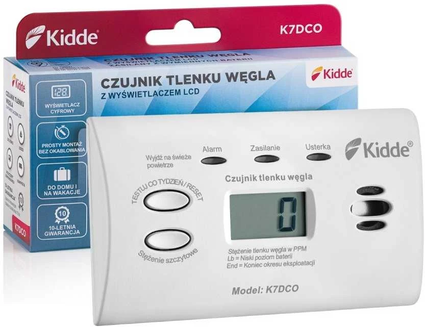 DPM Anglies monoksido jutiklis Kidde K7DCO
