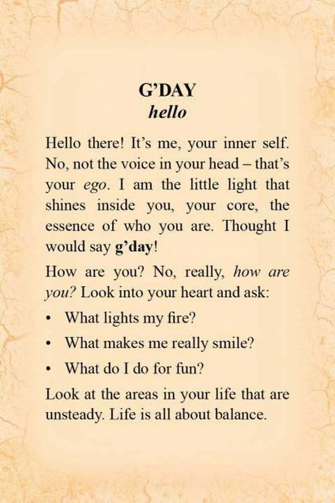 Animal Dreaming Aussie Affirmation Oracle Kortos