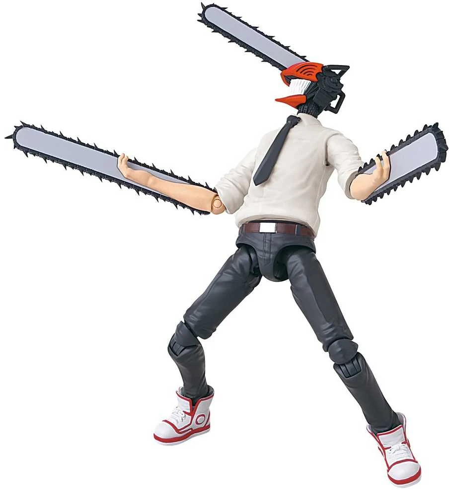 ANIME HEROES grandininis pjūklas Man figūrėlė su priedais, 16 cm - grandininis pjūklas Man