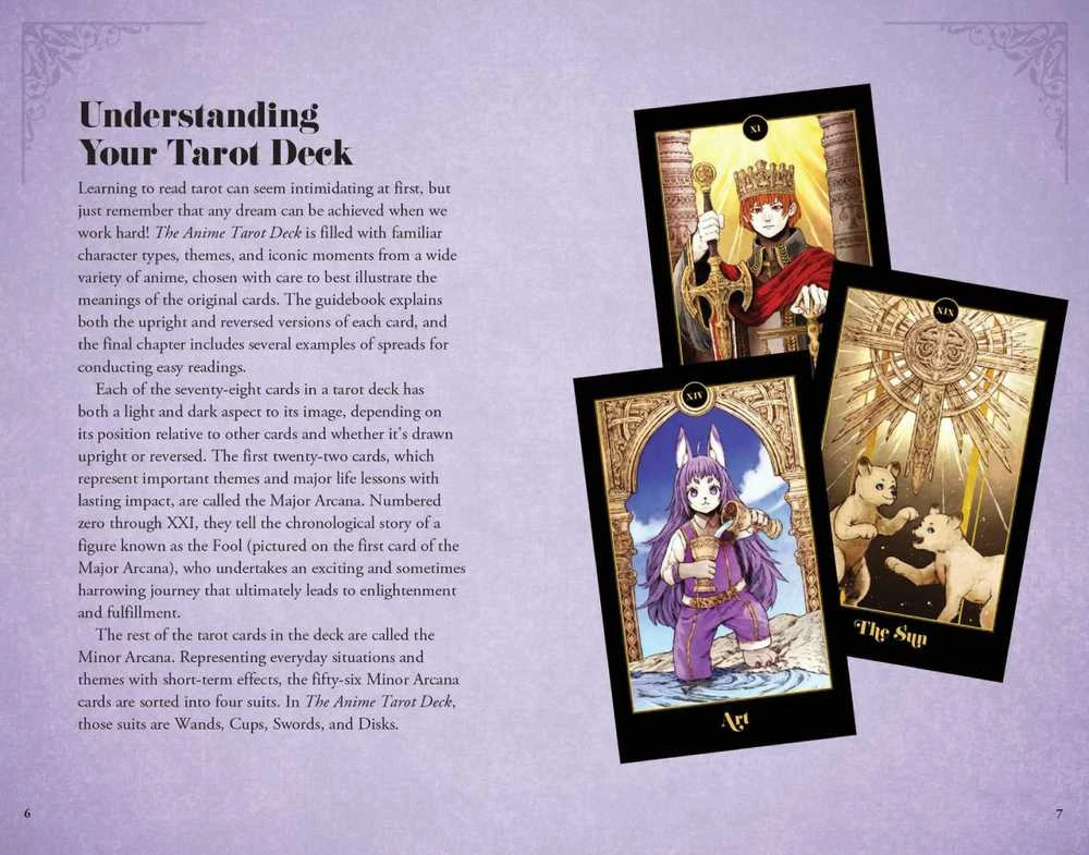 Anime Taro Kortos Ir Vadovas Insight Editions