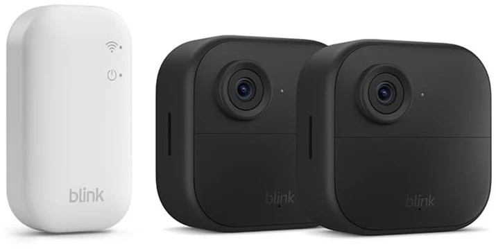 Apsaugos Kamera - Amazon Blink Outdoor 4 2 Kamerų, Juoda