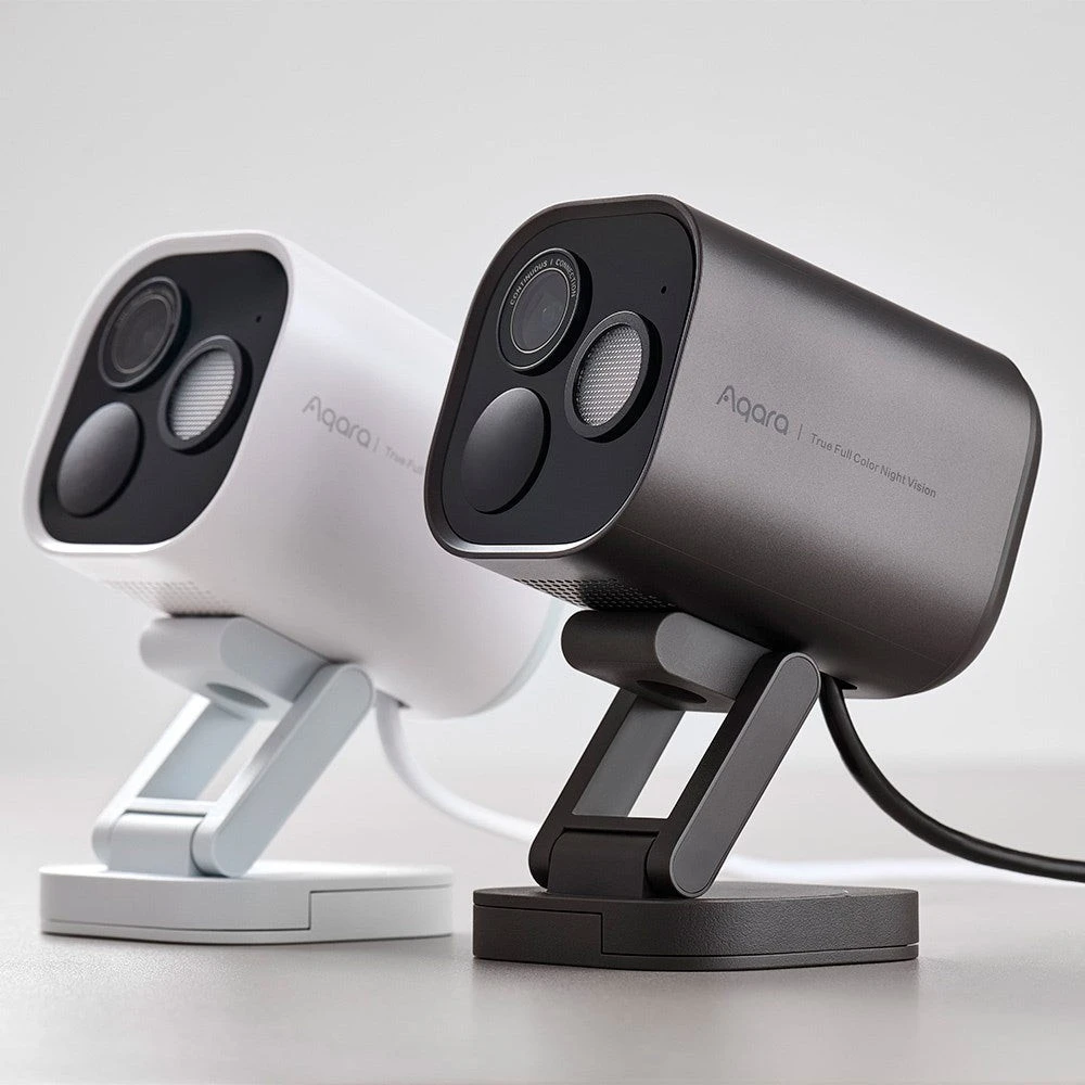 Apsaugos Kamera - Aqara Camera Hub G5 Pro PoE, 2,6K, 133°, 32 GB, Pilka
