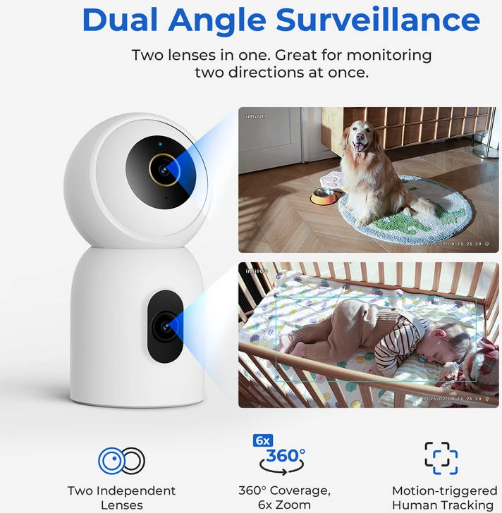 Xiaomi IMILAB Full HD 1080P Internetinė kamera su mikrofonu