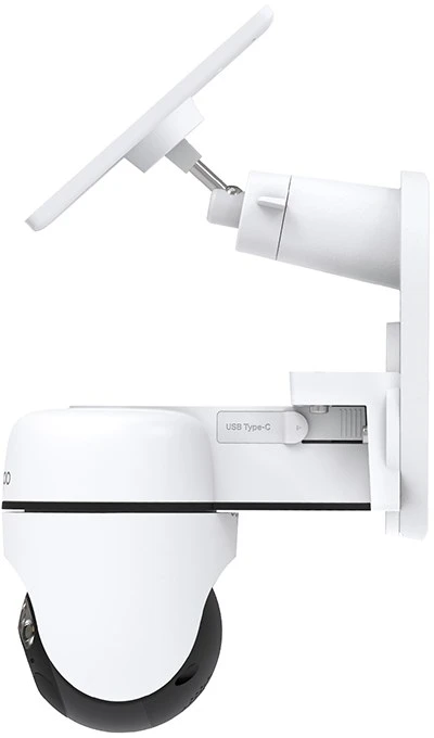 TP-LINK TC90 KIT | Saulės energija varomas stebėjimo kamerų rinkinys su pasukamu mechanizmu | 3 MP | 4 mm/F1.6 | „MicroSD“ kortelė iki 512 GB
