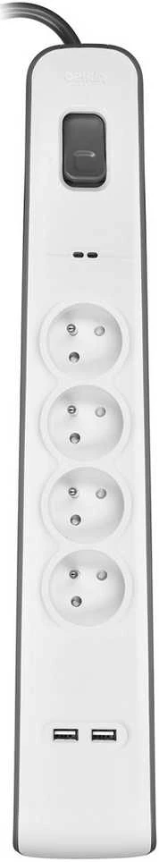 Maitinimo Blokas - Belkin BSV401CA2M 4 AC Lizdai 2m Juodas/Baltas