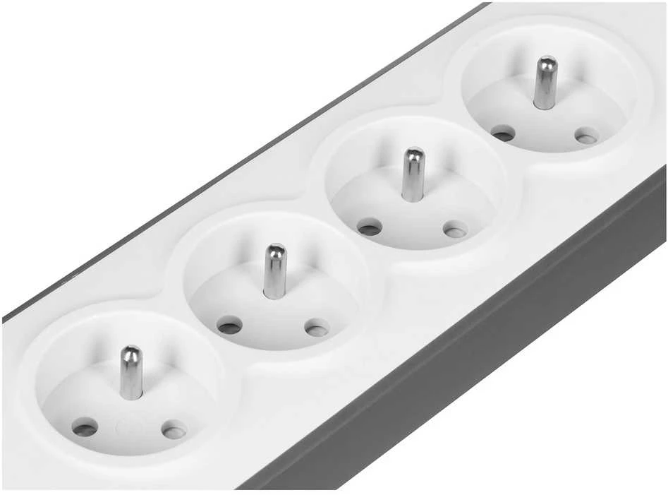 Maitinimo Blokas - Belkin BSV401CA2M 4 AC Lizdai 2m Juodas/Baltas