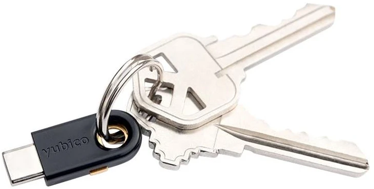 Apsaugos raktas - Yubico YubiKey 5C FIPS USB-C juodas