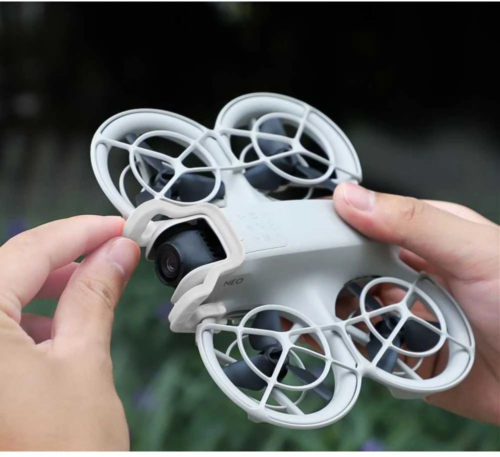 Apsaugos - Sunnylife NE-BX897 gimbal apsauga DJI Neo dronui ABS plastikas pilkas