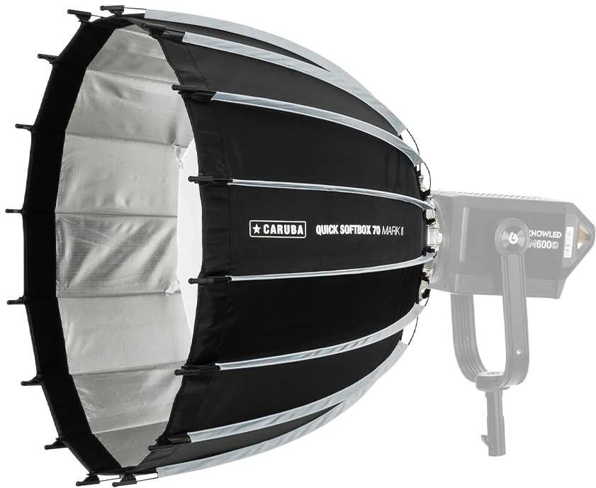 Apšvietimo Įranga - Caruba Quick Softbox Mark II 70cm Bowens Mount Diffuser