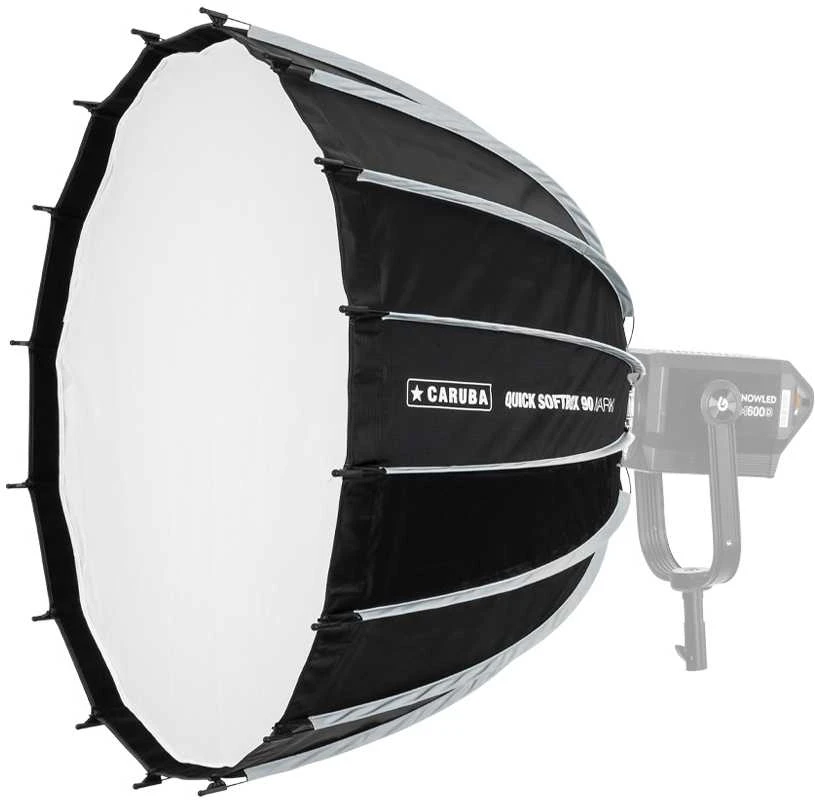 Apšvietimo įranga - Caruba Quick Softbox Mark II 90cm su difuzoriais
