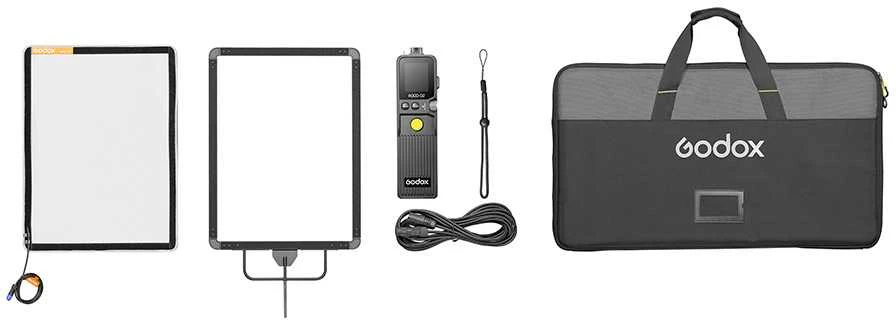 Apšvietimo įranga - Godox AD21 K3 Elektrinis Reguliuojamas Difuzorius 60x45cm Bluetooth