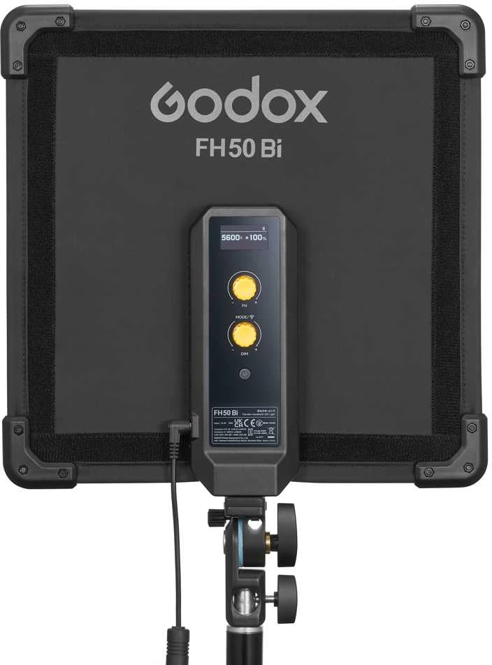 Apšvietimo įranga - Godox FH50Bi Lankstus Nešiojamas LED Šviesos Šaltinis 2800K-6500K