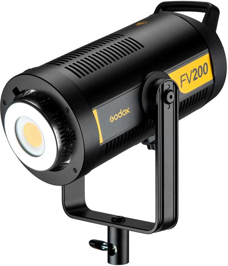 Godox FV200 didelės spartos sinchronizavimo blykstės LED lemputė