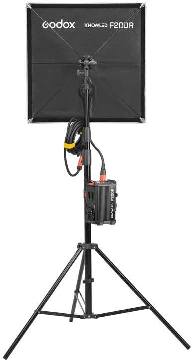 Apšvietimo įranga - Godox KNOWLED Flexible LED RGB Mat F200R 1800K-10000K IP54