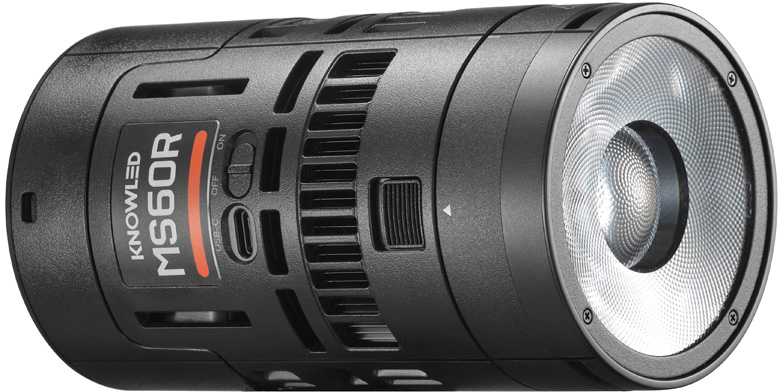 Apšvietimo įranga - Godox KNOWLED MS60R RGB LED šviesa 1800K-10000K, Bluetooth