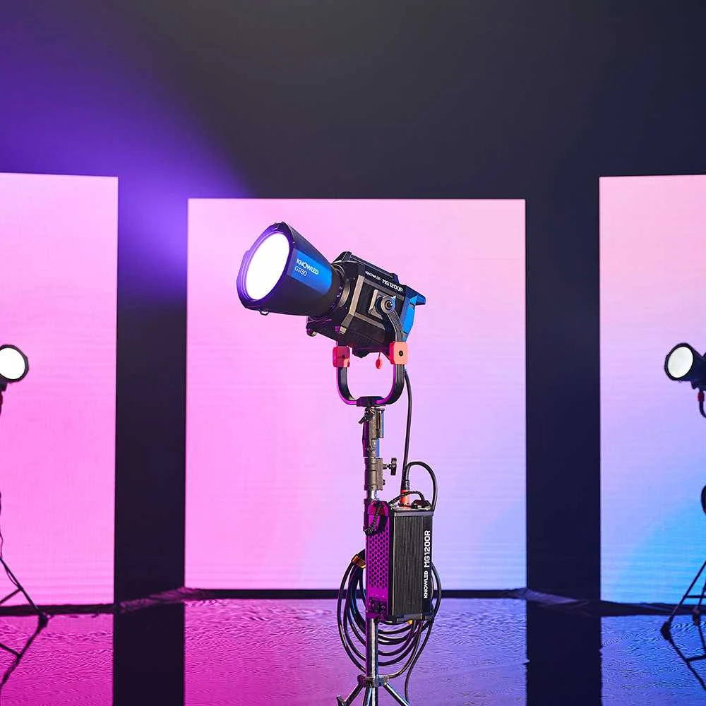 Apšvietimo Įranga - Godox KNOWLED RGB Light MG1200R K3 1500W 1800K-10000K