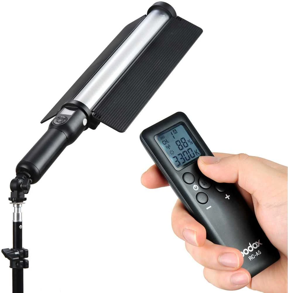 Apšvietimo Įranga - Godox LC500 LED Light Stick 5600K/3300K, Dimmable, Juodas