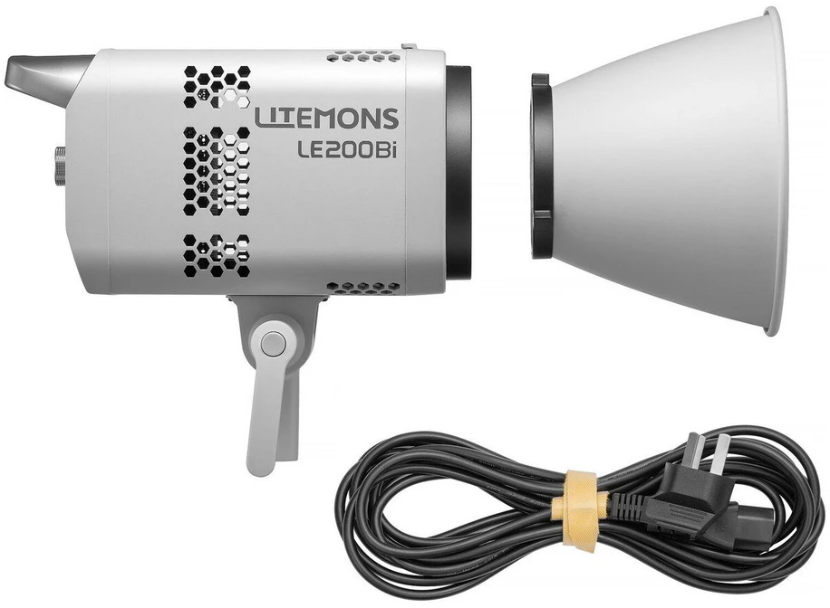 Apšvietimo Įranga - Godox LE200Bi Bi Color LED Vaizdo Šviesa, Reguliuojama Temperatūra, Balta