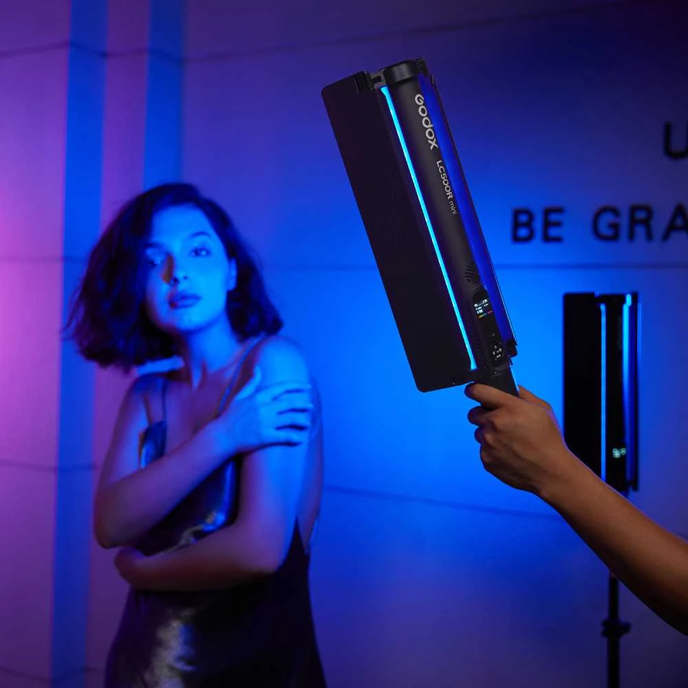 Apšvietimo Įranga - Godox LED LC500R Mini Light Tube RGB (2500K-8500K, 1580 lux)