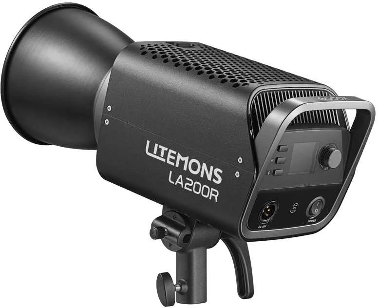 Apšvietimo įranga - Godox Litemons LA200R RGB LED vaizdo šviesa 1800K-6500K juoda