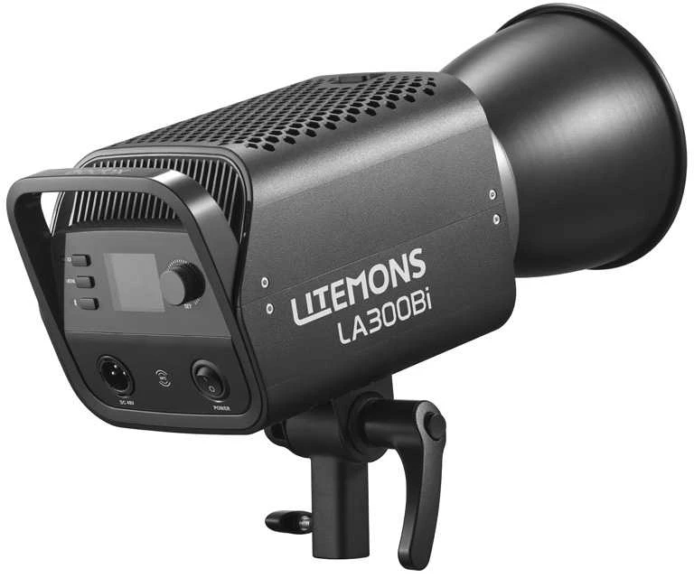 Apšvietimo įranga - Godox Litemons LA300Bi 3-LED šviesos rinkinys 1800K-10000K juodas