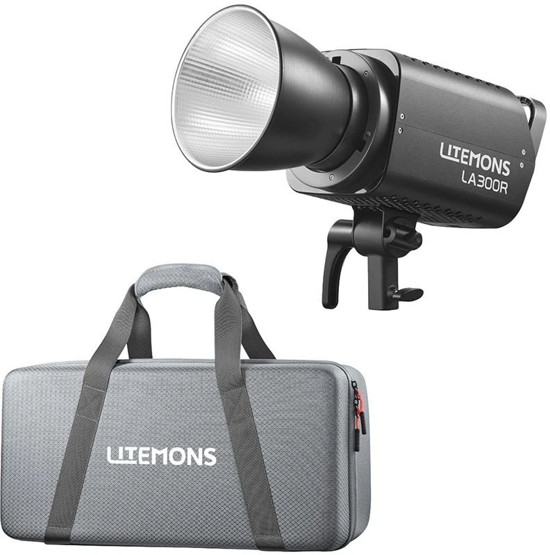 Apšvietimo Įranga - Godox Litemons LA300R RGB LED Vaizdo Šviesa 1800K-10000K Juoda