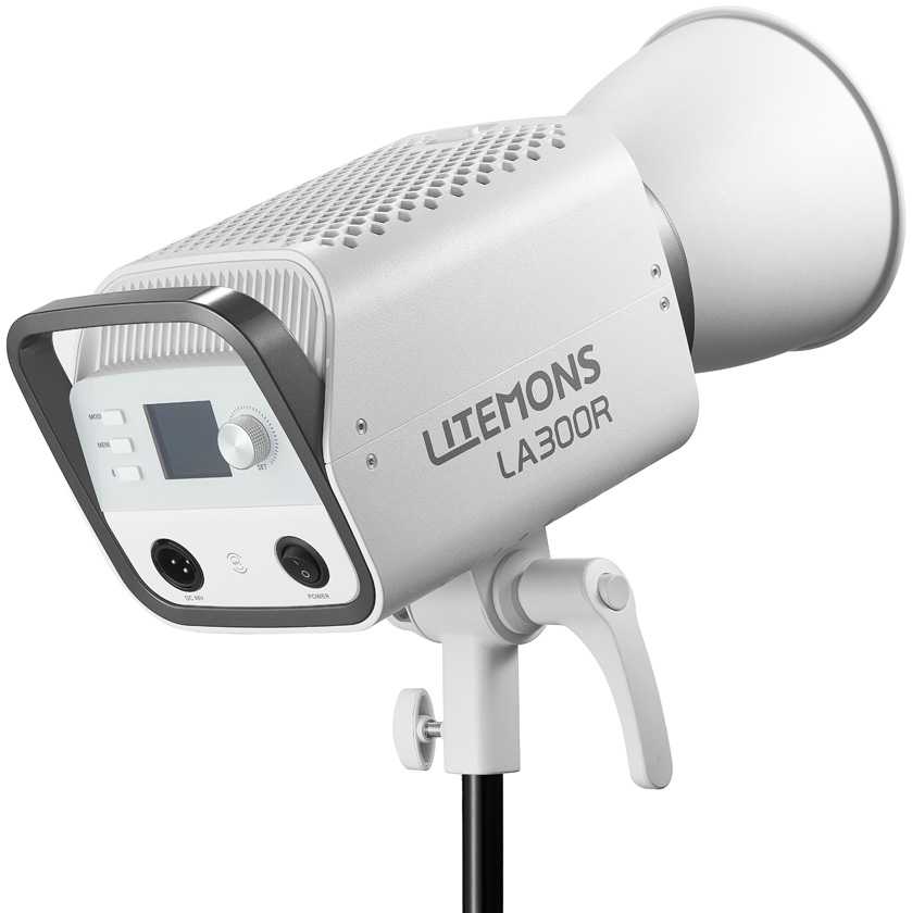 Apšvietimo įranga - Godox Litemons LA300R RGB LED šviesos 3-vnt 1800K-10000K balta