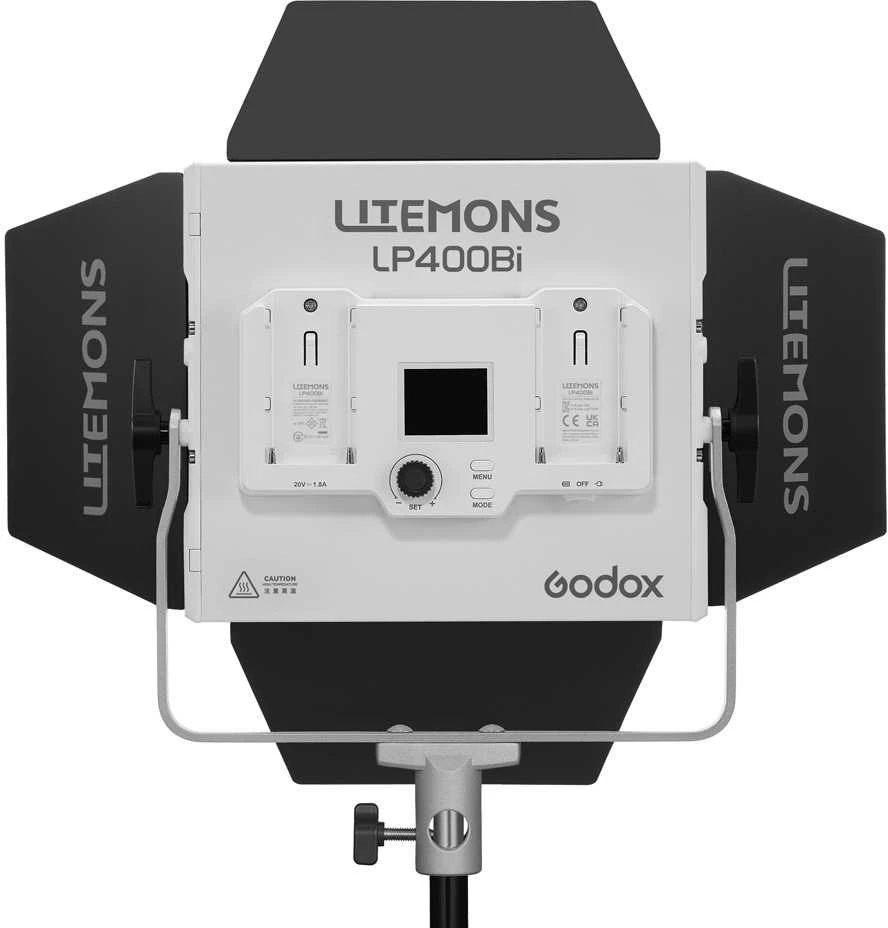 Apšvietimo įranga - Godox Litemons LP400Bi Bi-Color LED šviesos panelė 2800K-6500K