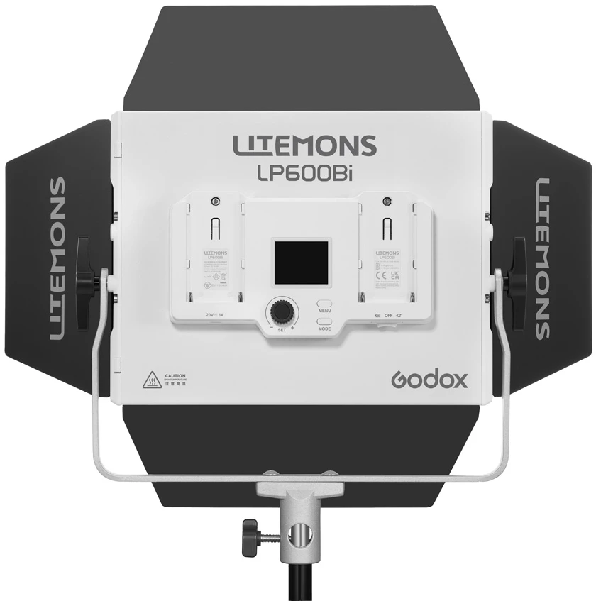 Apšvietimo įranga - Godox Litemons LP600Bi Bi-Color LED šviesos panelė rinkinys 2800K-6500K