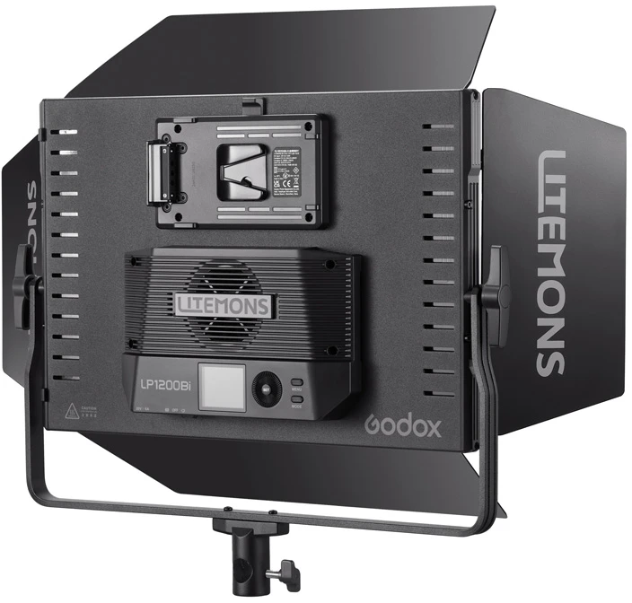 Apšvietimo Įranga - Godox LP1200BI Bi Color LED Panel Light 120W Juodas