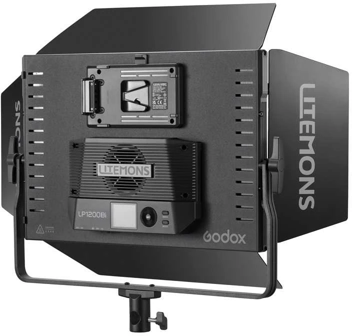 Apšvietimo įranga - Godox LP1200Bi K2 dviejų spalvų LED šviesos panelių rinkinys juodas