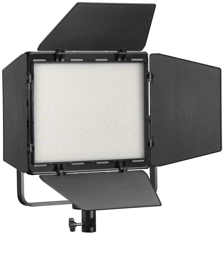 Apšvietimo įranga - Godox LP400R K3 RGB LED šviesos panelė 3 šviesų rinkinys juodas