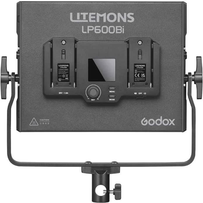 Apšvietimo įranga - Godox LP600Bi K3 dviejų spalvų LED šviesos panelė 3 šviesų rinkinys juodas