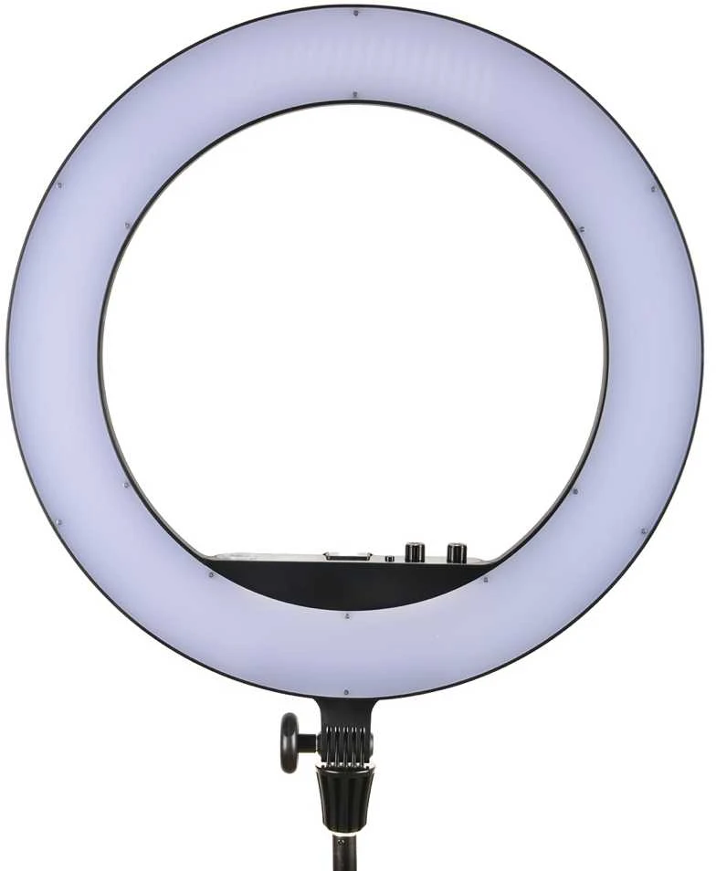 Apšvietimo Įranga - Godox LR160 LED Žiedinė Šviesa 3300K-8000K Reguliuojama Juoda