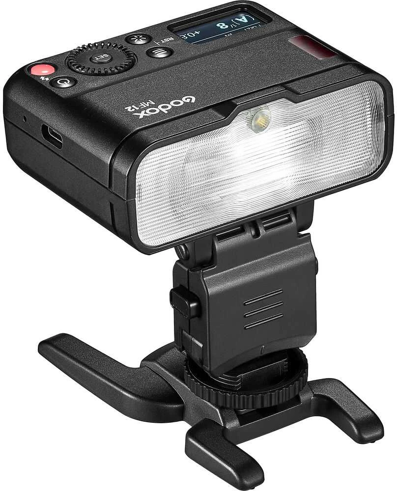 „Godox“ makro žiedinė blykstė MF 12