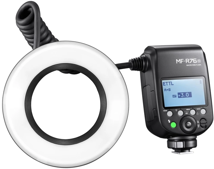Godox MF R76N TTL Macro Ring Flash Nikon