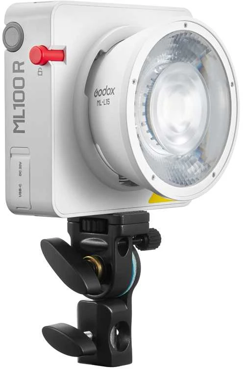Apšvietimo įranga - Godox ML100R Nešiojama LED RGB Šviesa 1800K-10000K