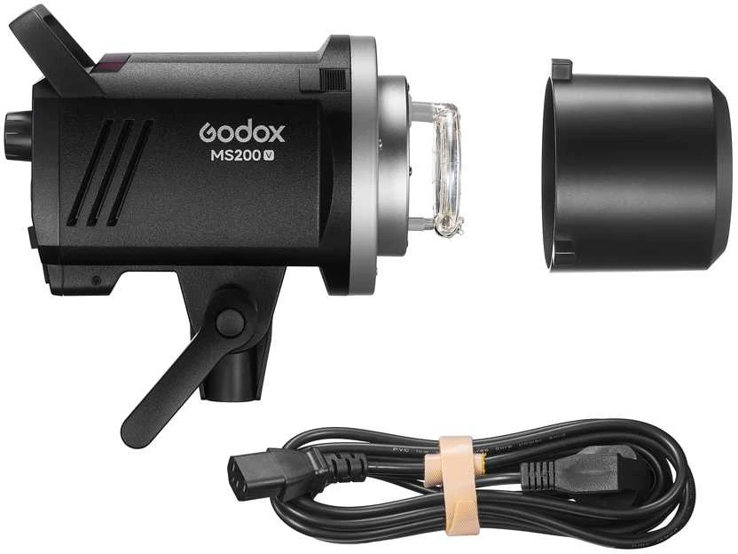 Apšvietimo įranga - Godox MS200V 200Ws blykstės galva 2.4G belaidė